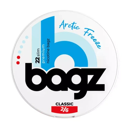 Nikotinbeutel Bagz Arctic Freeze 2/6 CLASSIC