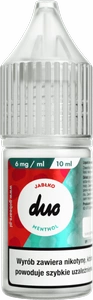 E-liquid DUO 10ml - Apple Menthol 6mg