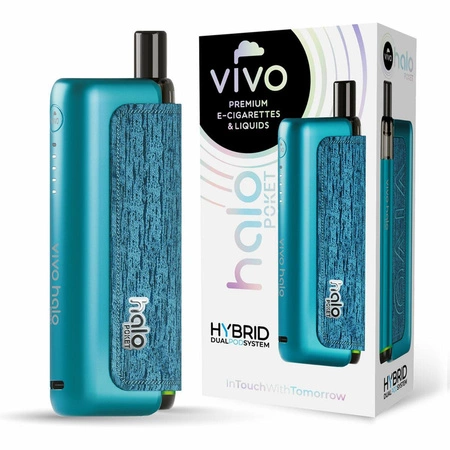 E-Papieros POD VIVO Halo Poket Set Turquoise