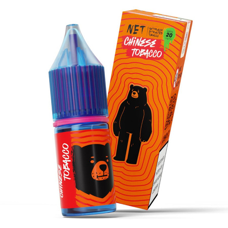 Liquid GO BEARS NET 10ml - Chinese Tobacco 20mg
