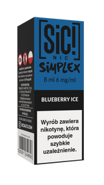 Liquid SIC! NIC 8ml - Blueberry Ice 6mg