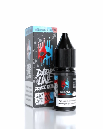 Liquid Dark Line Double Salt 10ml - Watermelon Mentol 20mg