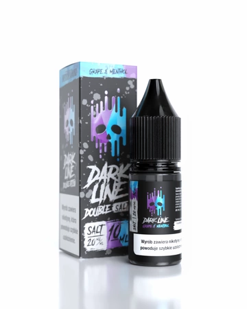 Liquid Dark Line Double Salt 10ml - Grape Mentol 20mg