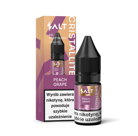 Liquid CRYSTALLITE 10ml - PEACH GRAPE 20mg