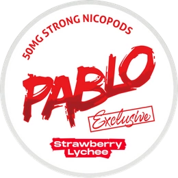 Nicotine Pouches Pablo Exclusive - Strawberry Lychee 50 mg