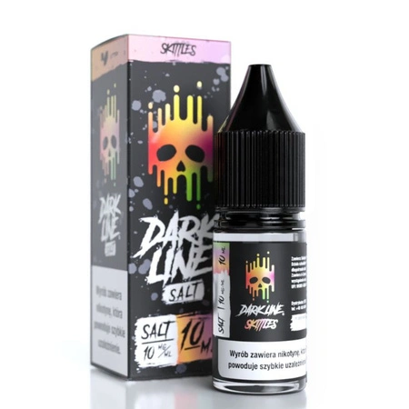 Liquid Dark Line Salt 10ml - Skittles 10mg