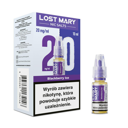 Liquid Lost Mary 10ml - Blackberry Ice 20mg