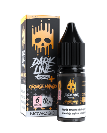 Liquid Dark Line Nicotine+ 10ml - Orange Mango 06mg