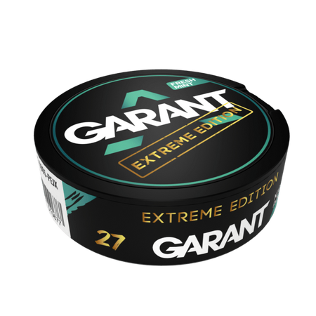 10 X Nikotinbeutel GARANT (Grant) Extreme - Fresh Mint 50mg