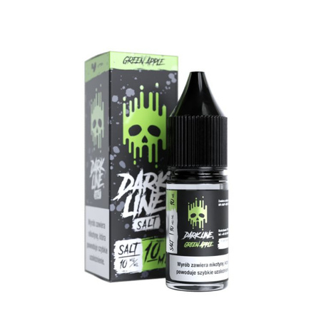 Liquid Dark Line Salt 10ml - Green Apple 10mg