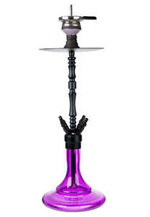 Wasserpfeife Jookah Aluriium Nr. 03 Big Size Black/Purple