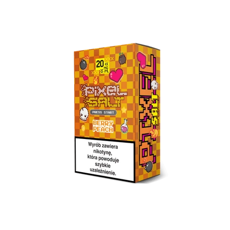 E-Liquid PIXEL Salt 10ml - Berry Peach 20mg