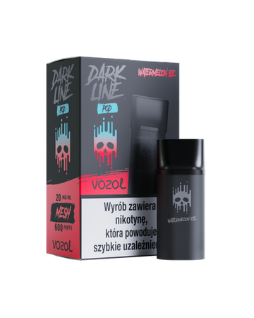 Nachfüllung Dark Line Pod 2ml - Watermelon Ice 20mg