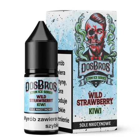 Liquid DosBros Salt 10ml - Wild Strawberry Kiwi 20mg