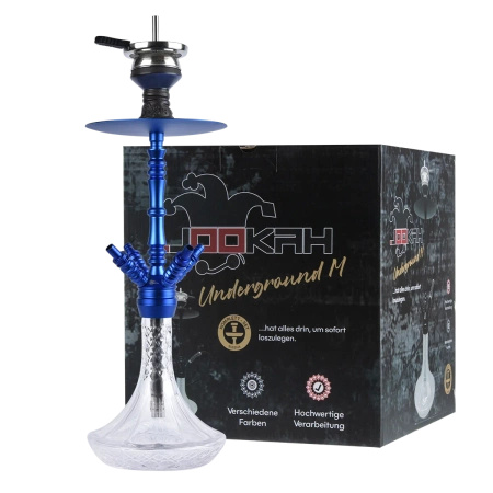 Wasserpfeife Jookah Underground M - Blue