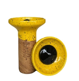 Hookah Bowl Oblako Flow Black On Yellow