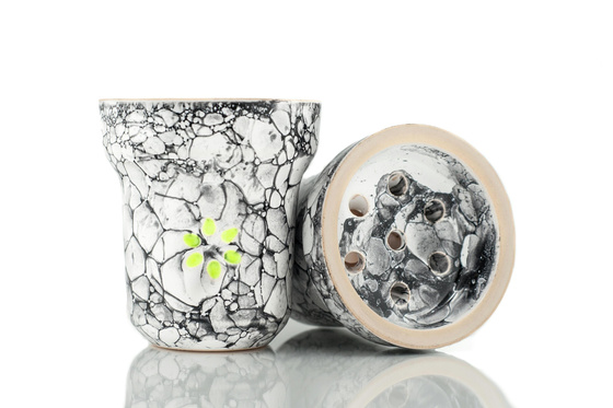Shisha-Kopf Masta Solaris Eva White