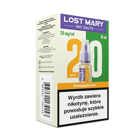 E-Liquid Lost Mary 10ml - Pineapple Ice 20mg