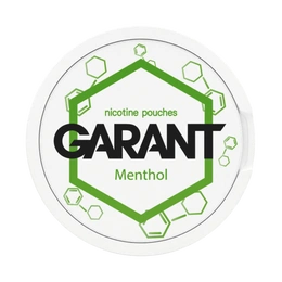 Nicotine Pouche GARANT (Grant) Molecule - Menthol 20mg
