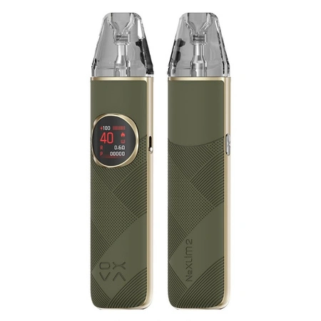 E-Papieros POD OXVA NeXLIM 2 Green Leather