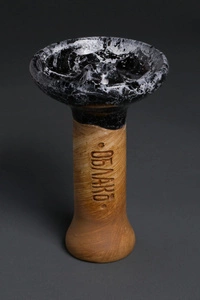 Hookah Bowl Oblako Phunnel L Glaze Black Marble