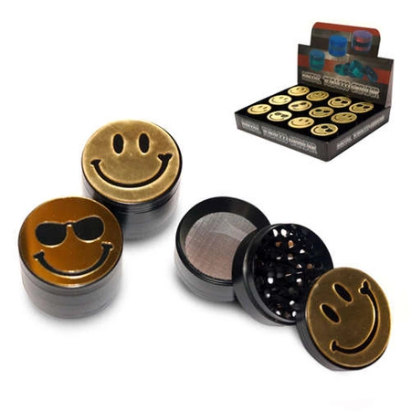 Tobacco grinder - Happy Metal