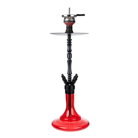Wasserpfeife Jookah Aluriium Nr. 03 Big Size Black/Red