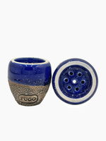 Shisha-Kopf FUGO Amfora Glaze Space Blue
