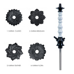 Wasserpfeife (Körper) Karma 1.2 White