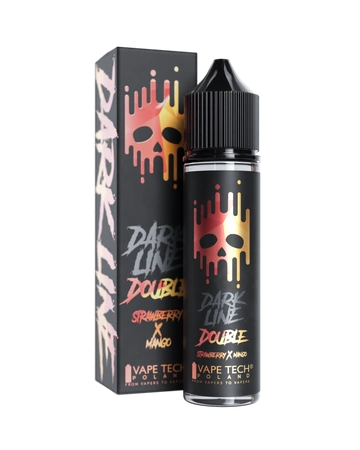 Longfill Dark Line Double 8/60ml - Strawberry Mango