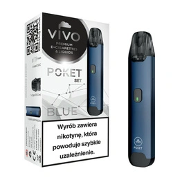 E-Cigarette POD VIVO Poket Open Blue without a coil