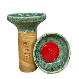 Hookah Bowl Oblako Flow Red On Pistachio