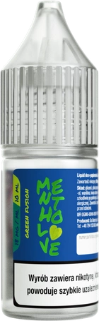 E-liquid MenthoLove 10ml - Green Fusion 18mg