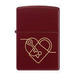 Feuerzeug ZIPPO - HEART LOCKET