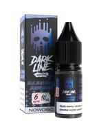 Liquid Dark Line Nicotine+ 10ml - Blue Blackberry Blackcurrant 06mg