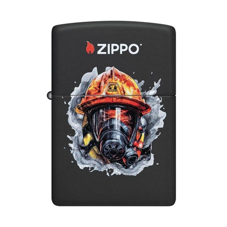 ZIPPO - Firefighter Black Matte