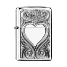 Lighter ZIPPO - HEART ANTIQUE EMBLEM