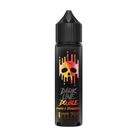 Longfill Dark Line Double 8ml/60ml - Banana Strawberry