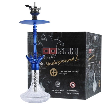 Waterpipe Jookah Underground L Blue