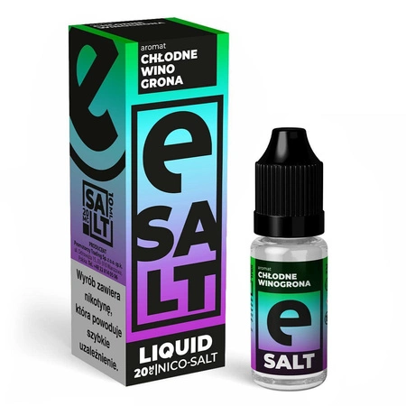 Liquid E SALT 10ml - Chłodne Winogrona 20mg