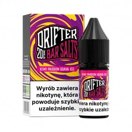 E-liquid Drifter Salts 10ml - Kiwi Passion Guava Ice 20mg