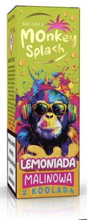 Liquid Monkey Splash Salt 10ml - Lemoniada malinowa Koolada 20mg