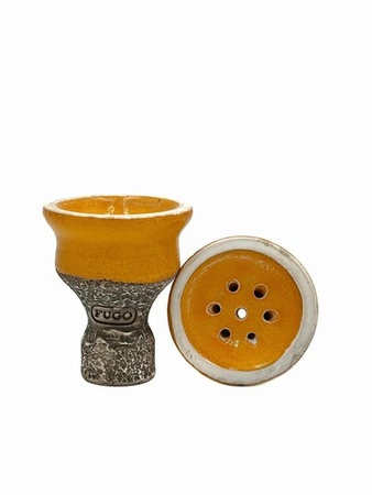 Hookah bowl FUGO UPG Glaze YELLOW