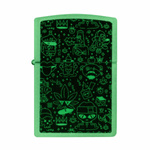 Feuerzeug ZIPPO - DOODLE CANNABIS