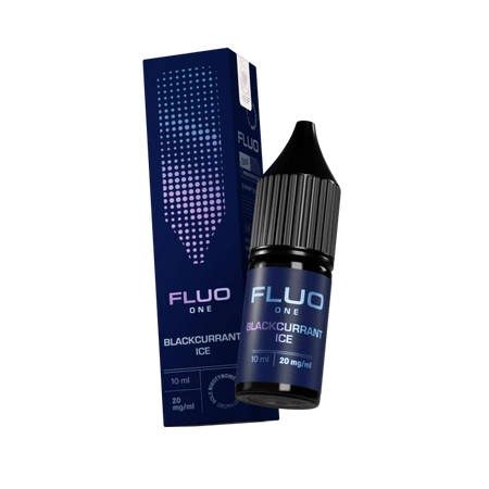 Liquid FLUO One 10ml - Blackcurrant Ice 20mg