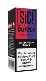 Liquid SIC! NIC 8ml - Watermelon Grape 12mg