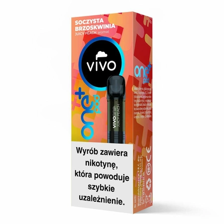 Wkład VIVO ONE + POD - Juicy Peach 20mg (2ml)