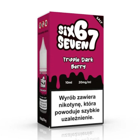 Liquid Six Seven Salt 10ml - Tripple Dark Berry 20mg