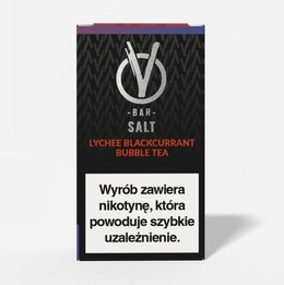 E-Liquid Vbar Salt 10ml - Lychee Currant Bubble Tea 20mg