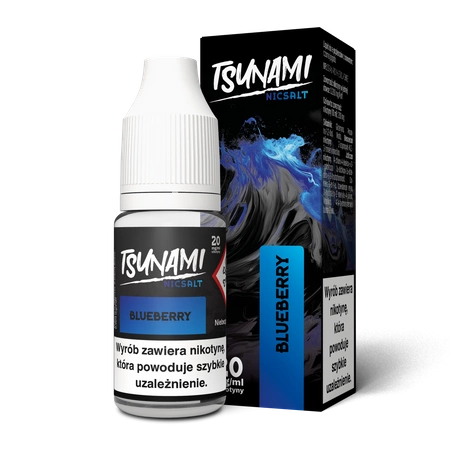 Liquid Tsunami Salt 10ml - Blueberry 20mg